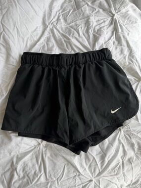 Nike Dri Fit Black Athletic Shorts with Built in Spandex